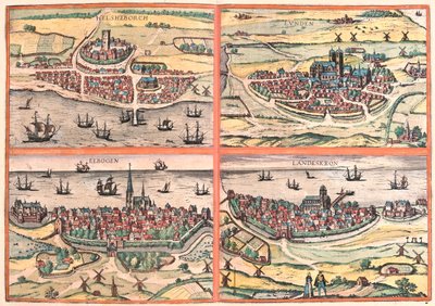 Szwecja, w "Civitates Orbis Terrarum" Georga Brauna, Kolonia 1617 r. autorstwa Georg Braun