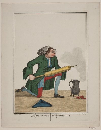 „Aptekarz” autorstwa Georg Christian Schule
