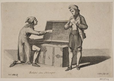 Mads i Jesper w „Miłość bez pończoch” autorstwa Georg Christian Schule