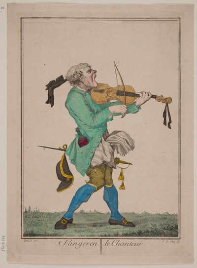 "Wokalista" autorstwa Georg Christian Schule