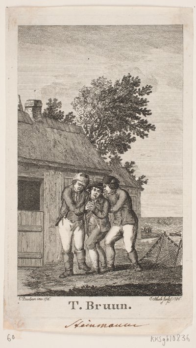 T. Bruun autorstwa Georg Christian Schule