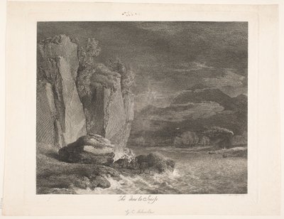 „Widok w Szwajcarii” autorstwa Georg Christian Schule
