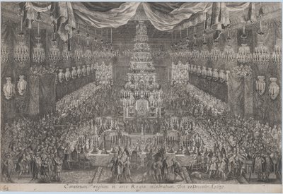 Koronacja Karola XI, Sztokholm, 20 grudnia 1672, 1672. autorstwa Georg Christoph Eimmart