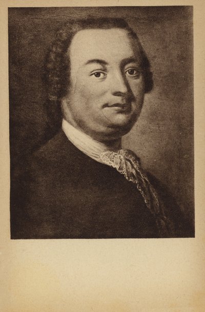 Johann Christian Bach , niemiecki kompozytor epoki klasycznej (1735-1782) autorstwa Georg David Matthieu
