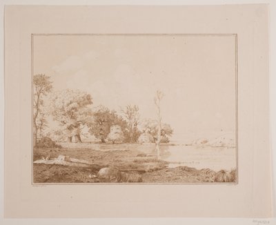 Krajobraz autorstwa Georg Emil Libert