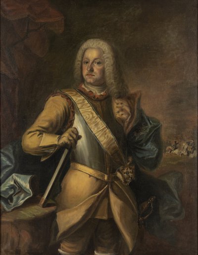 Generał porucznik Axel Erik Roos autorstwa Georg Engelhard Schröder