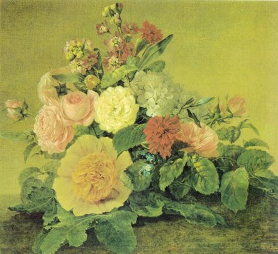 Niemiecki: Blumenstillleben Martwa natura z kwiatami autorstwa Georg Friedrich Kersting