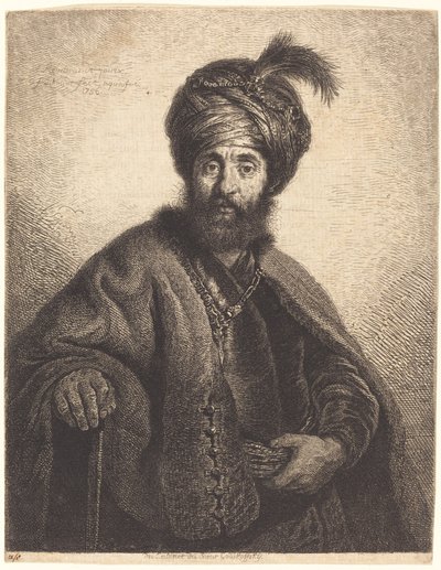 Perski autorstwa Georg Friedrich Schmidt after Rembrandt van Rijn