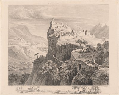 Ovindoli w Abruzji autorstwa Georg Heinrich Busse