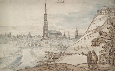 Widok Landshut autorstwa Georg Hoefnagel