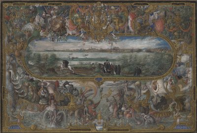 Widok Sewilli, 1573 autorstwa Georg Hoefnagel
