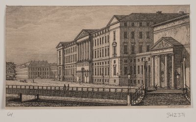 Zamek Christiansborg autorstwa Georg Hoffmann