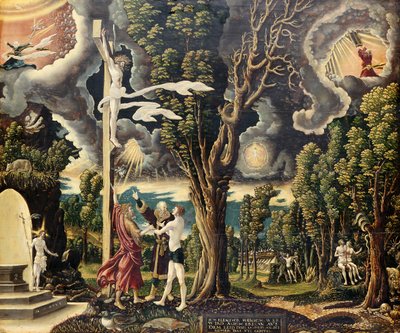 Upadek i odkupienie, 1535 autorstwa Georg Lemberger