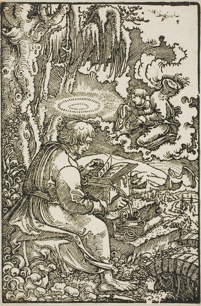 Św. Mateusz, z Biblii Lutra autorstwa Georg Lemberger