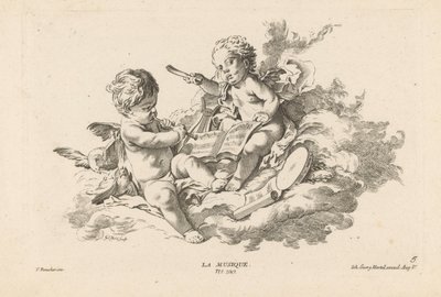 Muzyka Muzyka (tytuł na obiekcie) Book of Arts (tytuł serii) autorstwa Georg Leopold Hertel