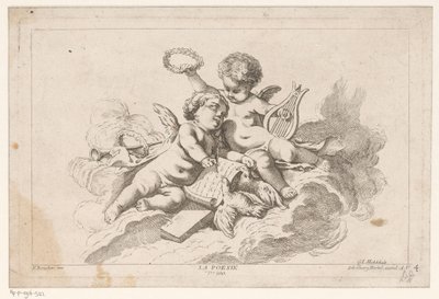 Poëzie La Poesie (tytuł na obiekcie) Livre des Arts (tytuł serii) autorstwa Georg Leopold Hertel