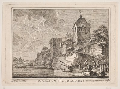 Stary zamek autorstwa Georg Mathias Fuchs