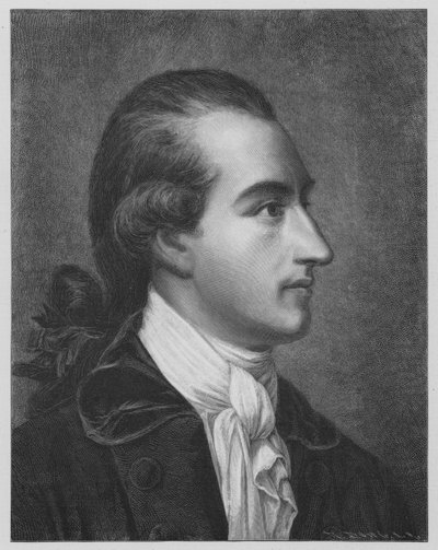 Johann Wolfgang von Goethe, niemiecki autor autorstwa Georg Oswald after May