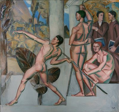 Mens sana in corpore sano Zdrowy umysł w zdrowym ciele, 1912 autorstwa Georg Pauli
