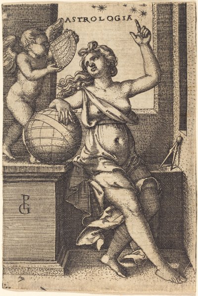 Astrologia autorstwa Georg Pencz