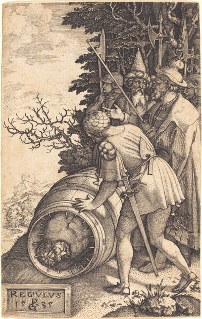 Attyliusz Regulus autorstwa Georg Pencz