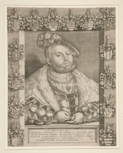 Fryderyk Mądry, Elektor Saksonii autorstwa Georg Pencz