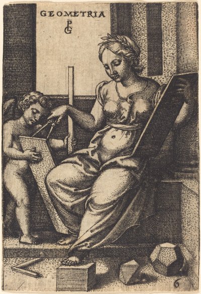 Geometria autorstwa Georg Pencz