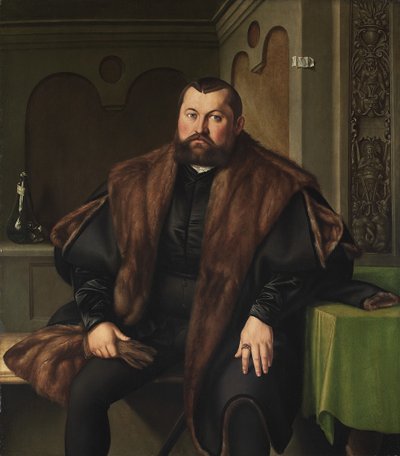Portret Zygmunta Baldingera 1510-1558, 1545 autorstwa Georg Pencz