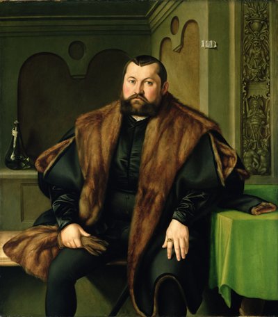 Portret Zygmunta Baldingera (1510-1558), 1545 autorstwa Georg Pencz