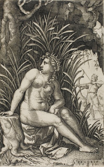 Prokrys, z greckich bohaterek autorstwa Georg Pencz