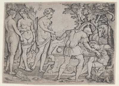 Sen Paryża. autorstwa Georg Pencz