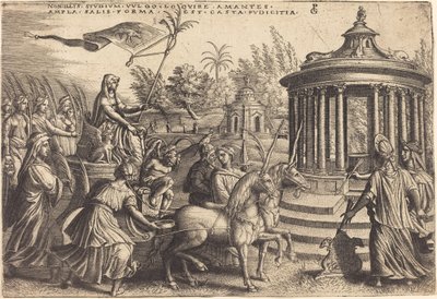 Triumf czystości autorstwa Georg Pencz