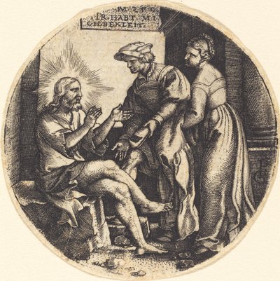Ubrać nagich autorstwa Georg Pencz