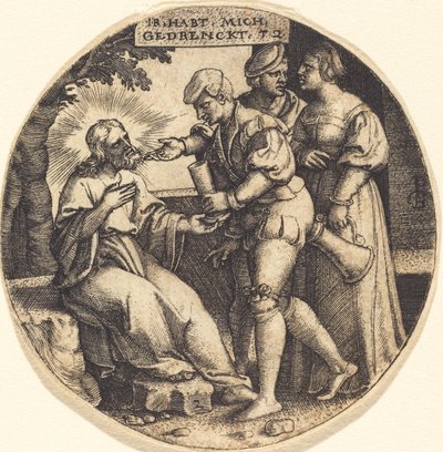 Napoić spragnionych autorstwa Georg Pencz