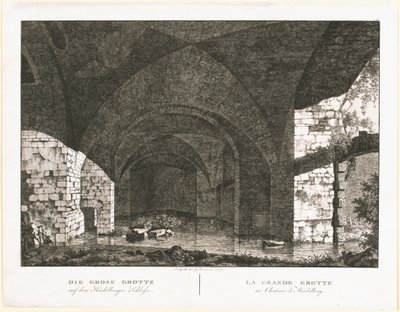 Duża grota na zamku w Heidelbergu autorstwa Georg Primavesi, after Peter Speeth