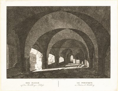 Sala zamku w Heidelbergu autorstwa Georg Primavesi, after Peter Speeth