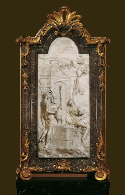 Chrystus i Samarytanka autorstwa Georg Raphael Donner