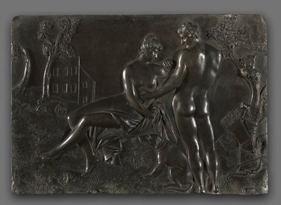 Wenus i Adonis, połowa XVIII wieku. autorstwa Georg Raphael Donner