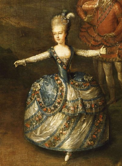 Święto zorganizowane z okazji ślubu cesarza Józefa II z księżniczką Marie-Josephe z Bavaru autorstwa Johann Georg Weikert