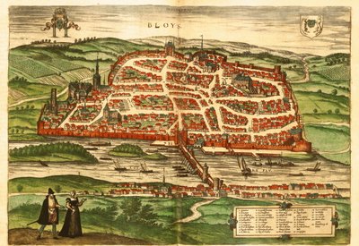 Blois autorstwa Georg and Hogenberg Franz (1535 90) Braun