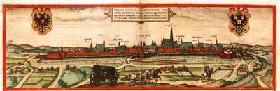 Vienna, Austria, Wien autorstwa Georg and Hogenberg Franz (1535 90) Braun
