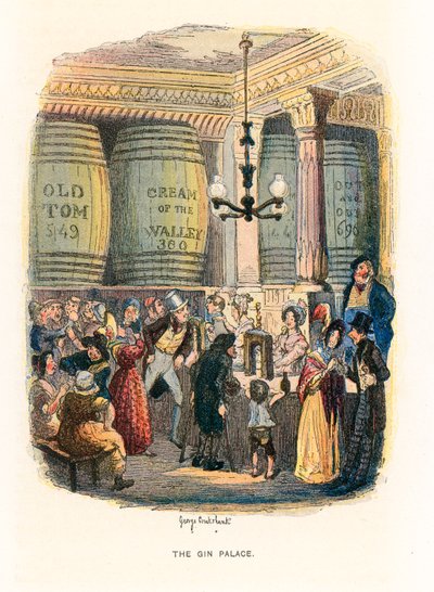 Ilustracja na ciężkie czasy autorstwa George (after) Cruikshank