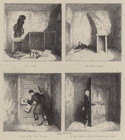 Ilustracja do Jacka Shepparda (grafika) autorstwa George (after) Cruikshank