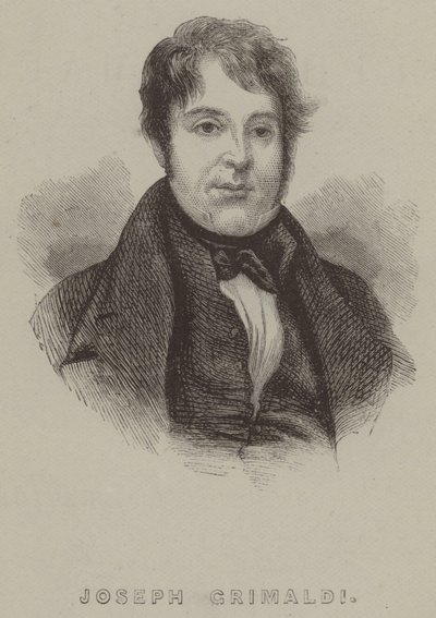 Joseph Grimaldi (grafika) autorstwa George (after) Cruikshank