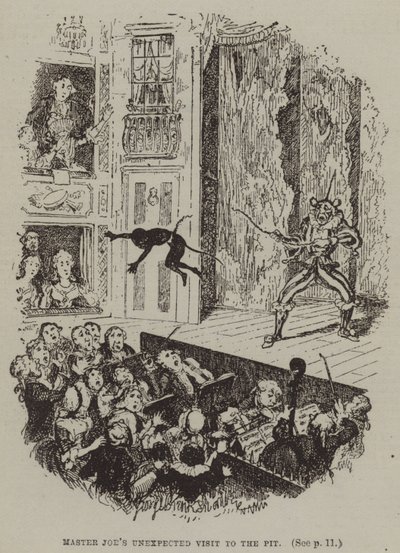 Nieoczekiwana wizyta Mistrza Joe w studni (rycina) autorstwa George (after) Cruikshank