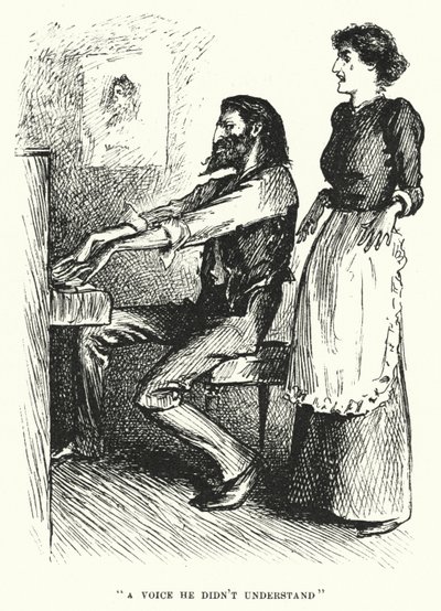 Ilustracja do Trilby autorstwa George du Maurier (grafika) autorstwa George (after) Du Maurier