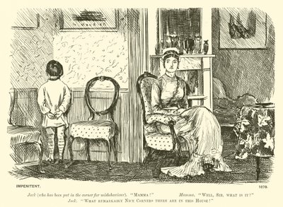 Nieskruszony (grawerunek) autorstwa George (after) Du Maurier
