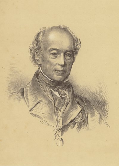 Admirał floty Sir Thomas Byam Martin autorstwa George (after) Richmond