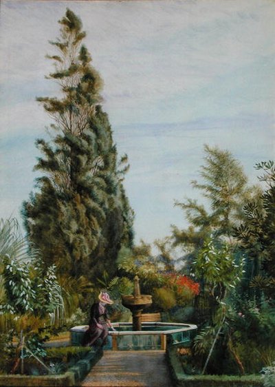 Lady Aurea Howard (akwarela na papierze) autorstwa George 9th Earl of Carlisle Howard