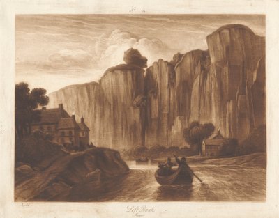 Lewy brzeg, Moza autorstwa George Arnald